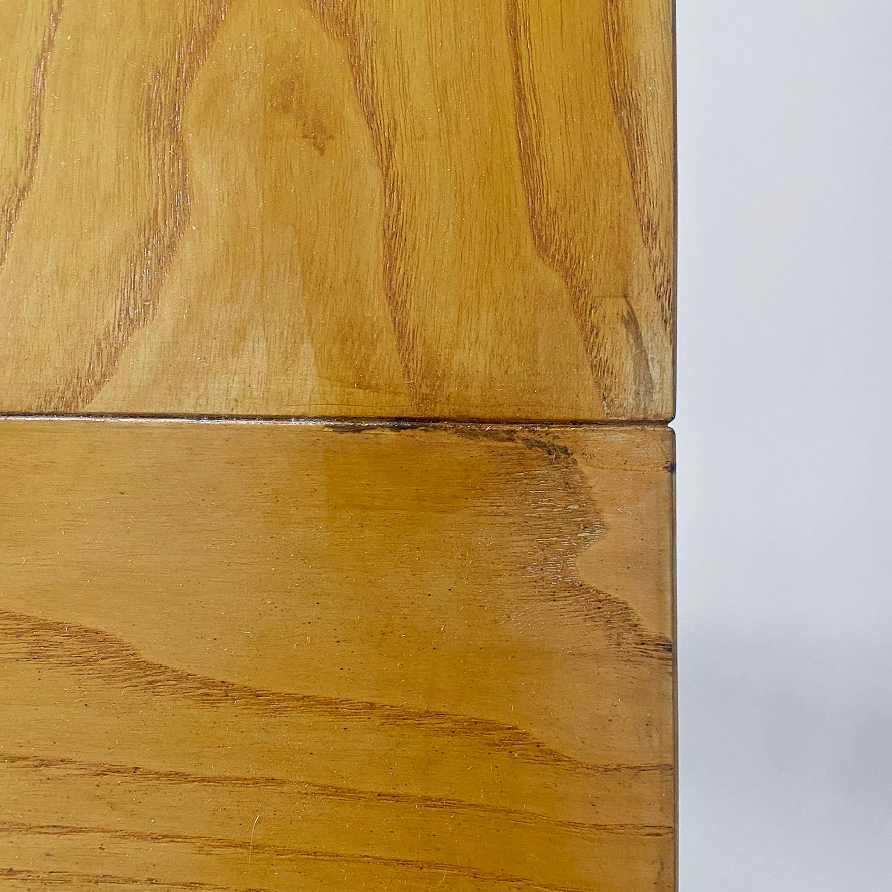 Italian modern wood Valmarana dining table by Carlo Scarpa, Simon Gavina 1970s For Sale 6