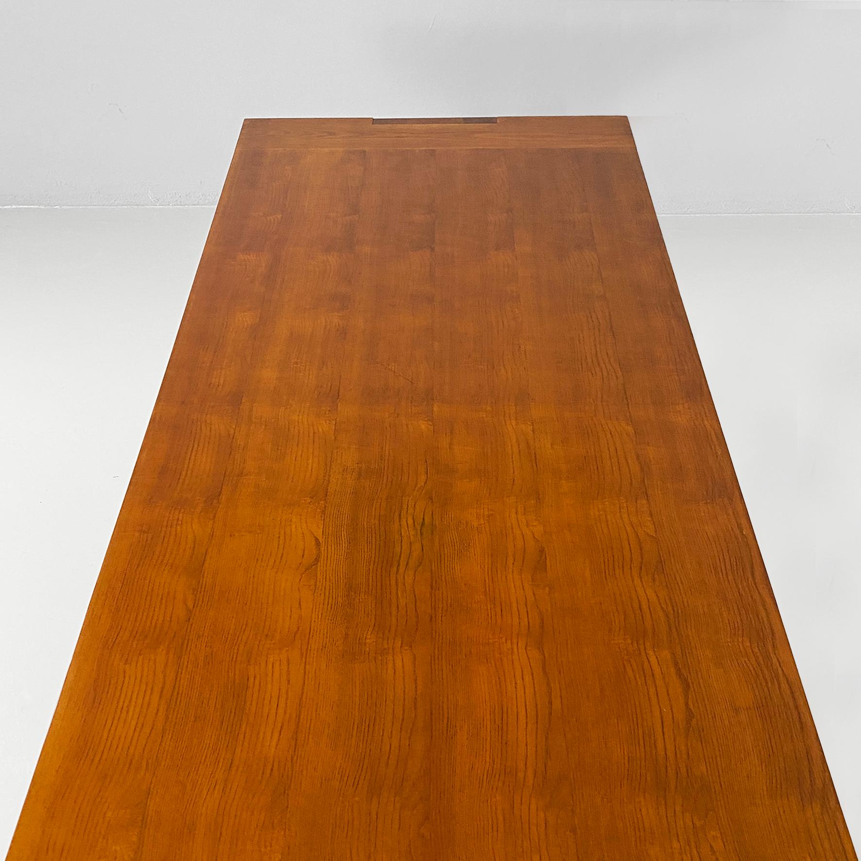 Tavolo da pranzo moderno italiano in legno di Valmarana di Carlo Scarpa, A. Simon Gavina anni '70 in vendita 5