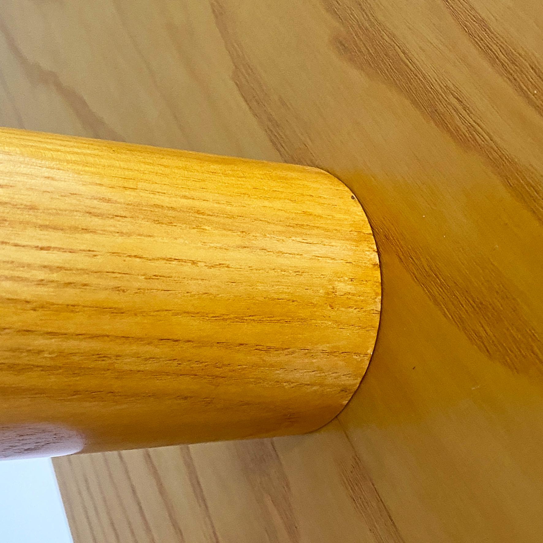 Italian modern wood Valmarana dining table by Carlo Scarpa, Simon Gavina 1970s For Sale 7