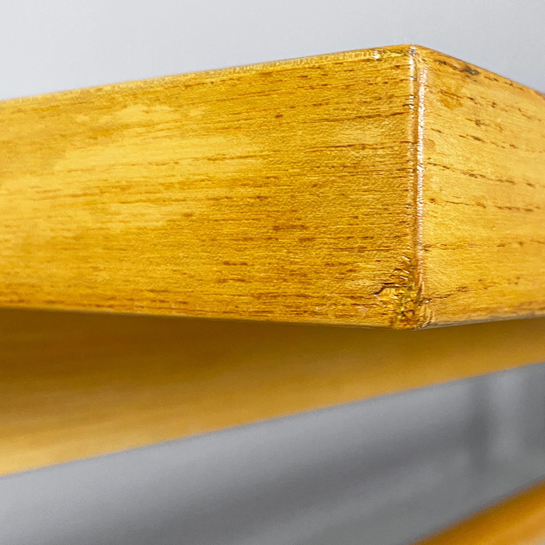 Italian modern wood Valmarana dining table by Carlo Scarpa, Simon Gavina 1970s For Sale 9