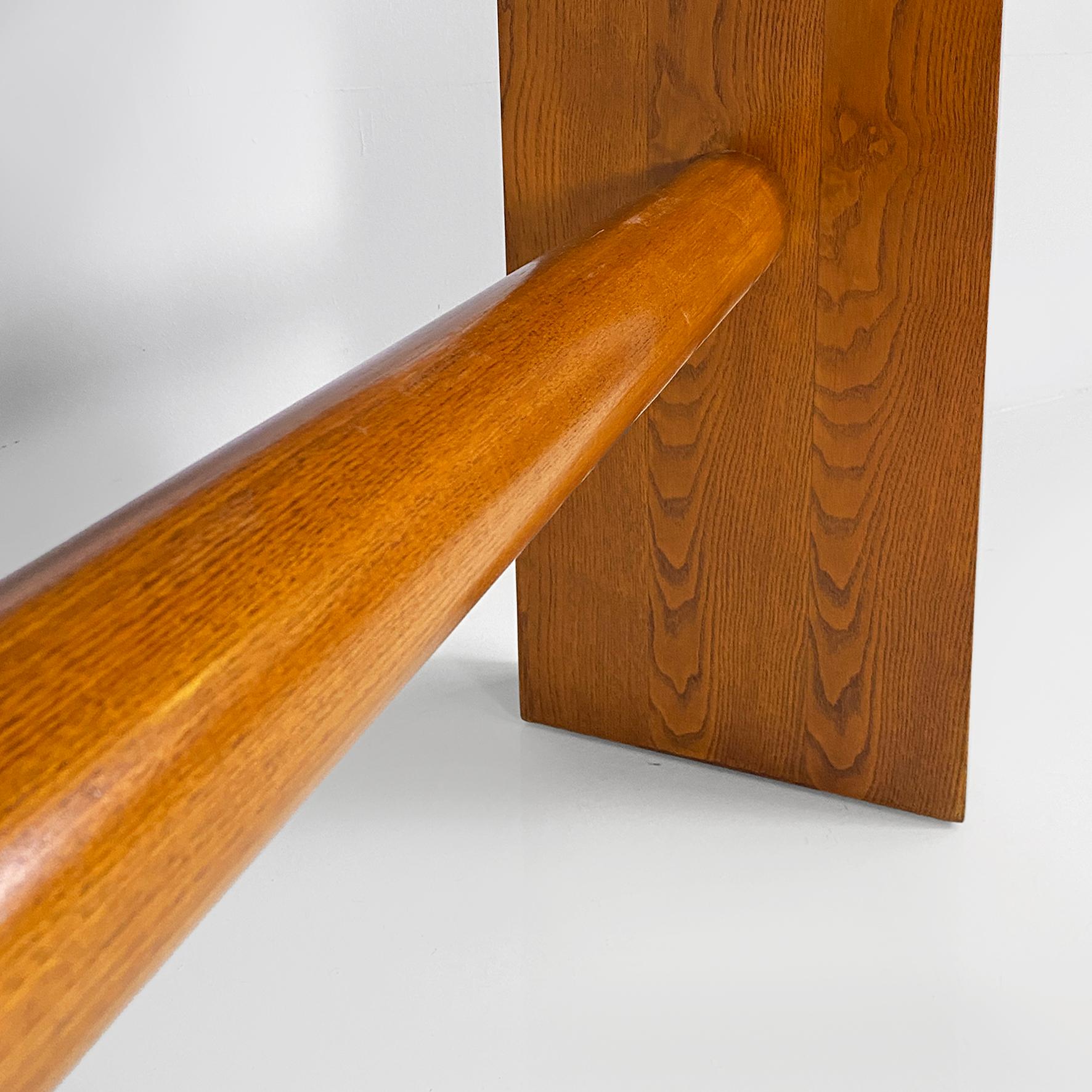 Legno Tavolo da pranzo moderno italiano in legno di Valmarana di Carlo Scarpa, A. Simon Gavina anni '70 in vendita