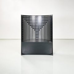 Italian Modern Wooden Armchair Trone Willow N312 by Markintosh Cassina, 1980s