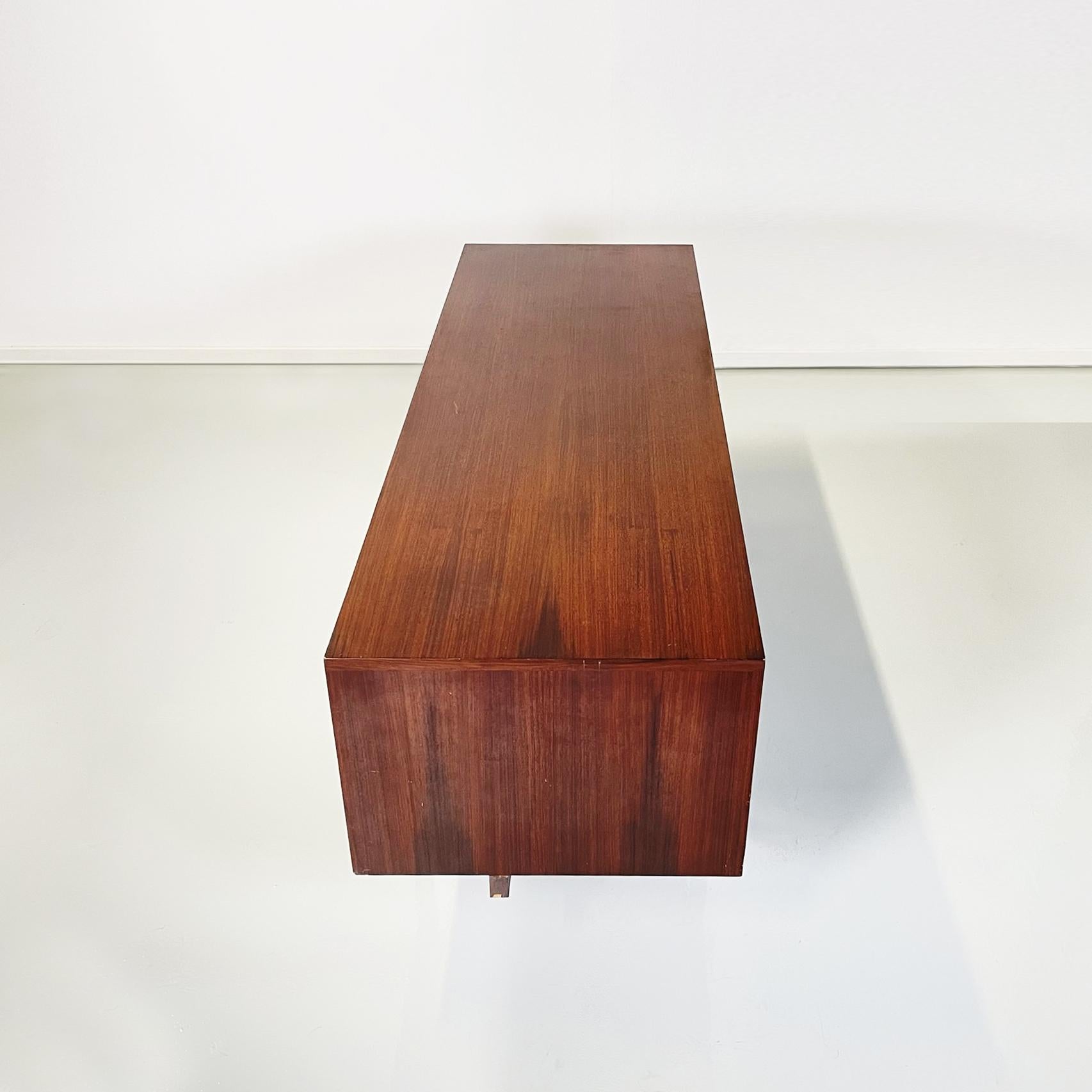 Moderner italienischer moderner Holzschreibtisch mod. Canaan von Marcel Breuer für  Gavina, 1970er Jahre im Angebot 1