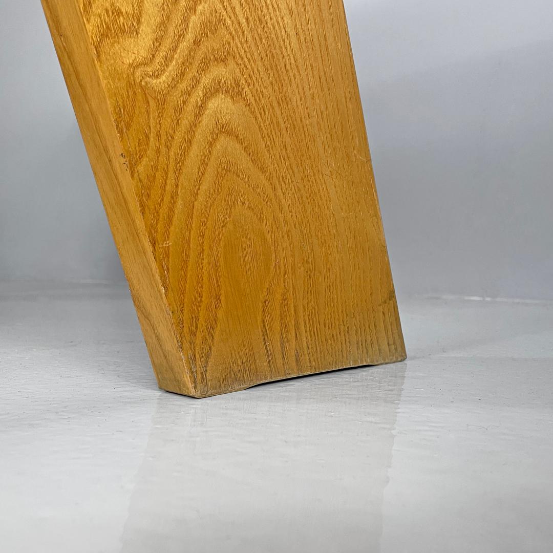 Italian modern wooden dining table by Gigi Sabadin for Stilwood, 1970s For Sale 9
