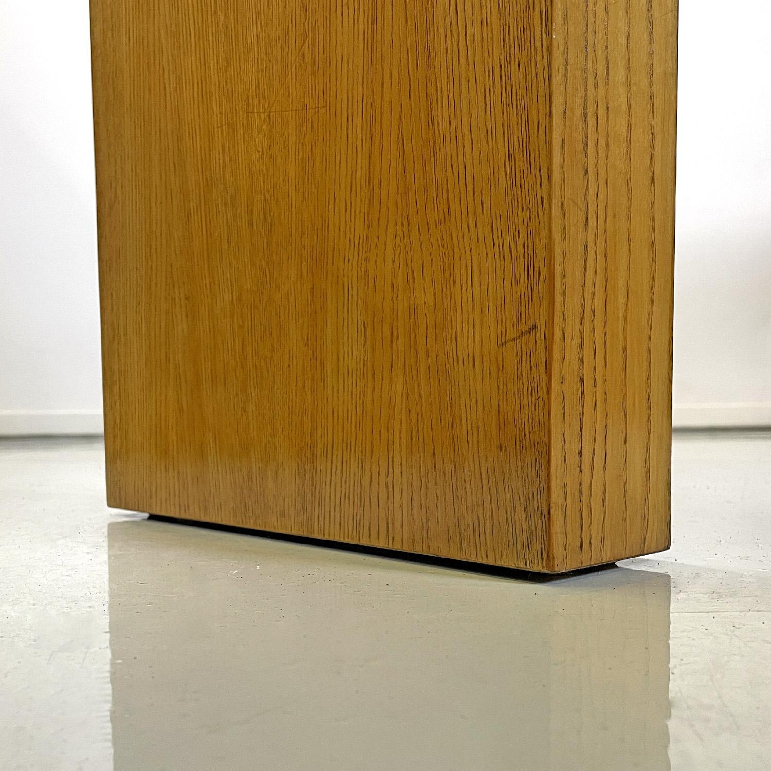 Italian modern wooden dining table Valmarana by Carlo Scarpa for Gavina, 1970s 7