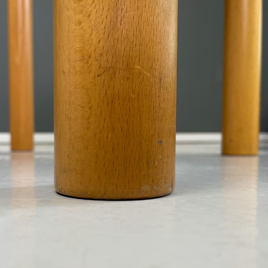 Table trapèze italienne moderne en bois Tangram de Morozzi pour Cassina, 1990 en vente 7