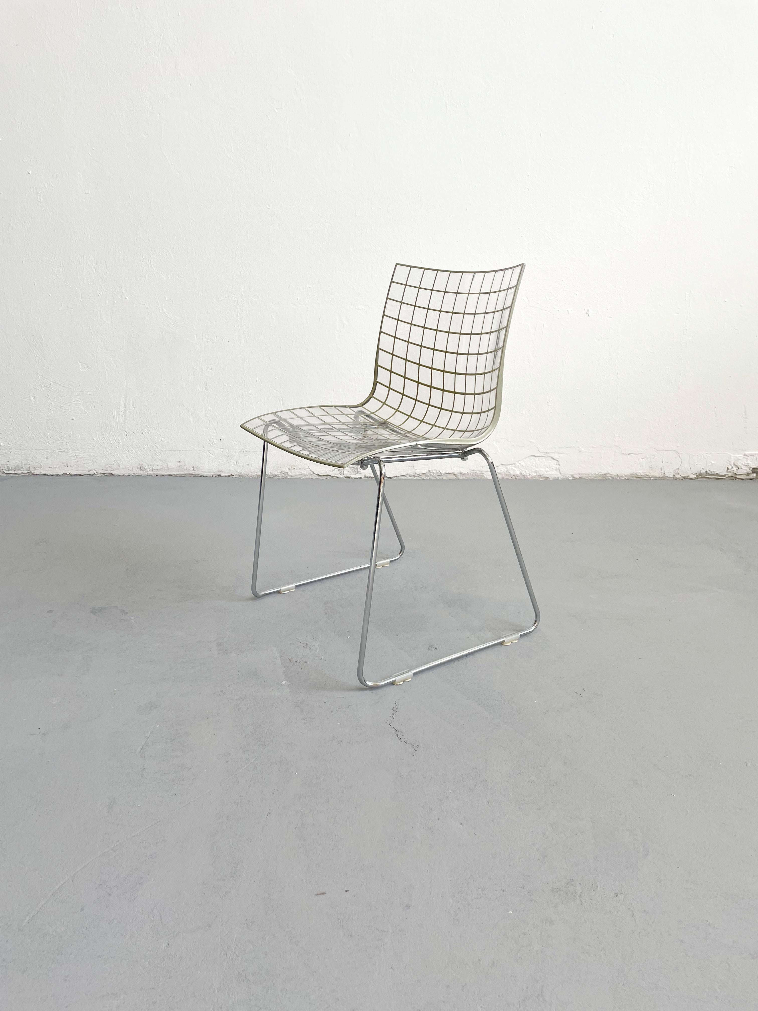 Post-Modern Italian Modern X3 Chair by MarCo Maran, Max Design  For Sale