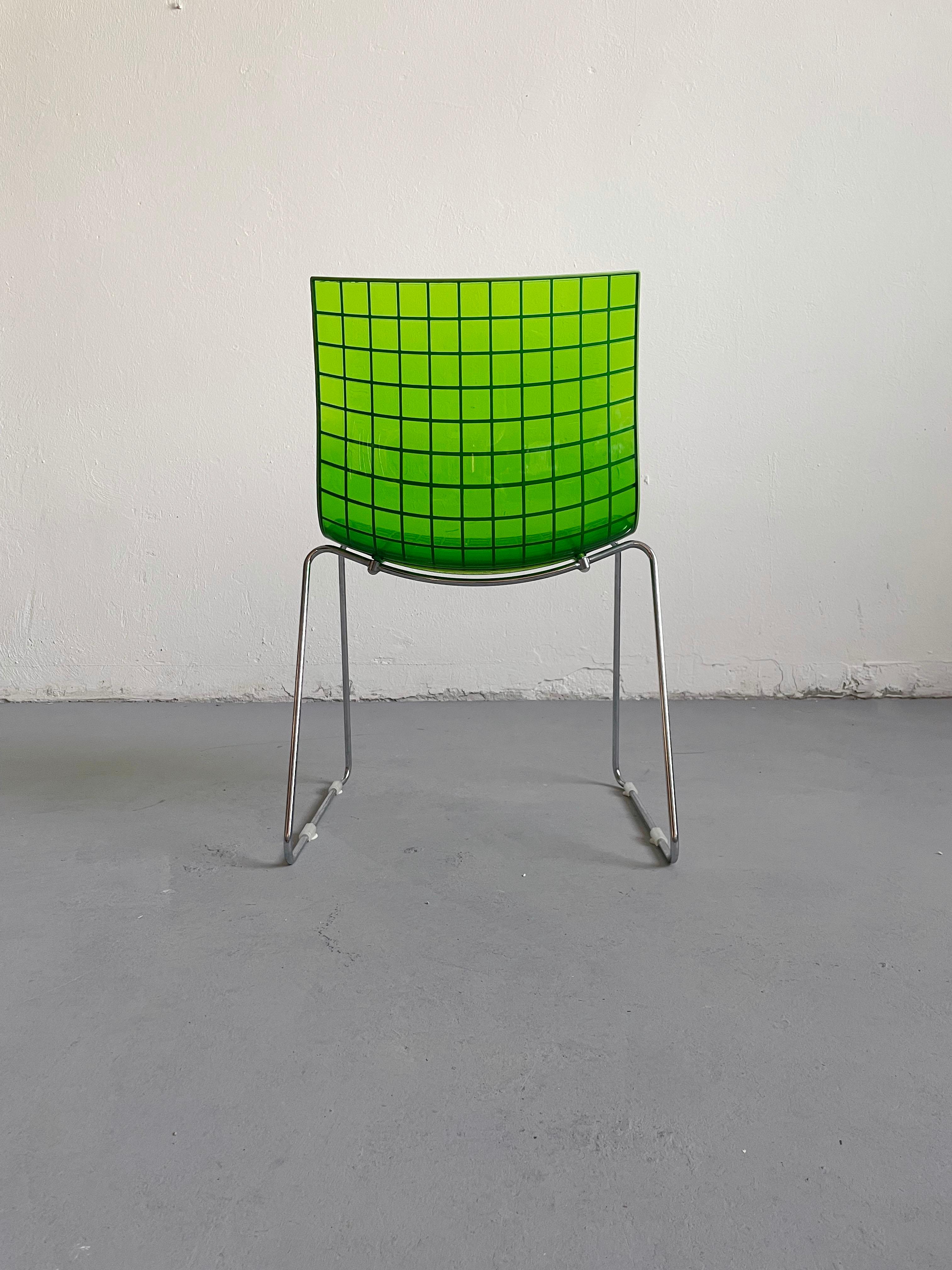 Steel Italian Modern X3 Chair by MarCo Maran, Max Design