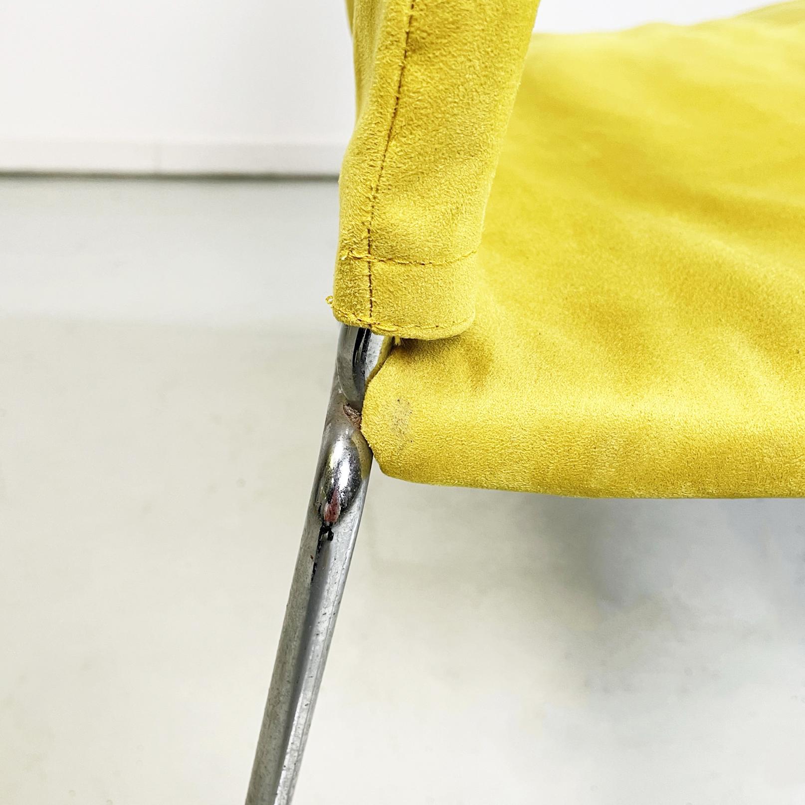 Fauteuil jaune moderne italien, Saghi par Kazuhide Takahama pour Gavina, 1970 en vente 6