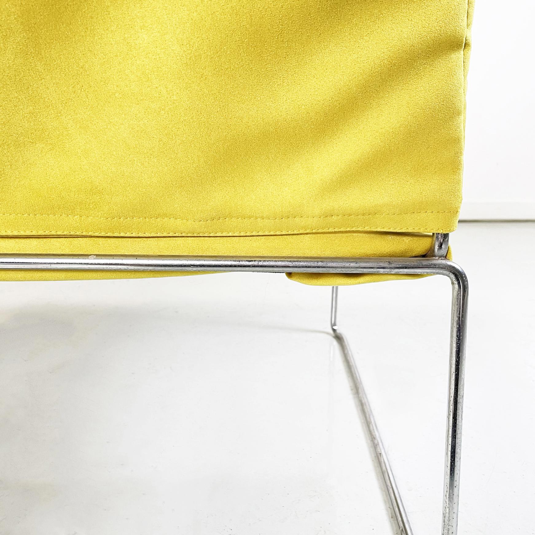 Italian Modern Yellow Armchair Mod, Saghi by Kazuhide Takahama for Gavina, 1970s For Sale 8