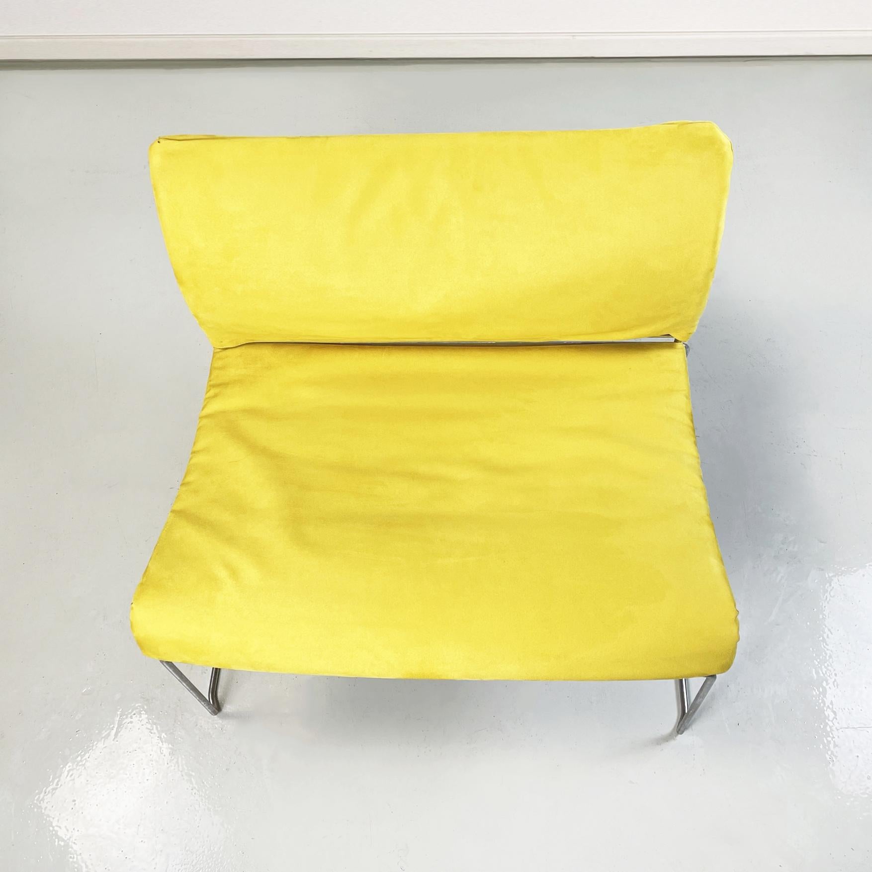 Italian Modern Yellow Armchair Mod, Saghi by Kazuhide Takahama for Gavina, 1970s For Sale 1