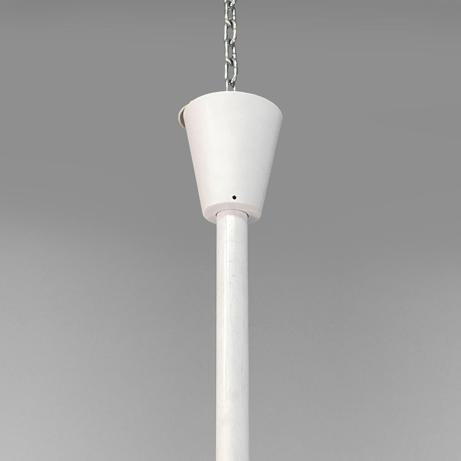 Italian modern yellow glass chandelier Firenze, Ettore Sottsass for Venini, 1990 For Sale 7