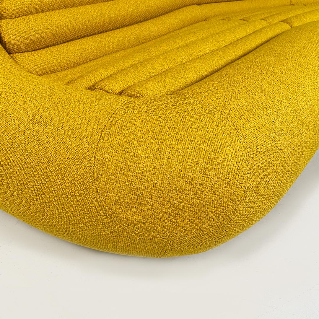 Italian Modern Yellow Modular Carrera Sofa by DDL Group for BBB Bonacina, 1969 4