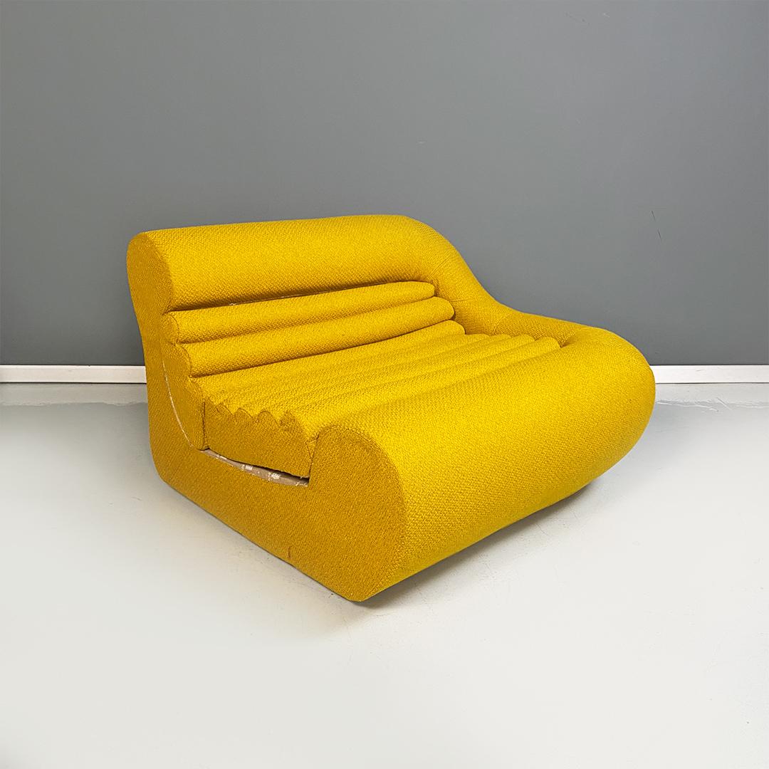 Italian Modern Yellow Modular Carrera Sofa by DDL Group for BBB Bonacina, 1969 1