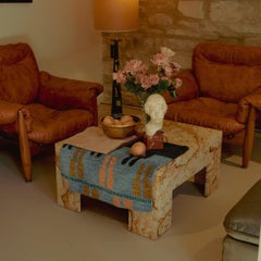 Italian Modernism Marble Coffee Table, 1970s