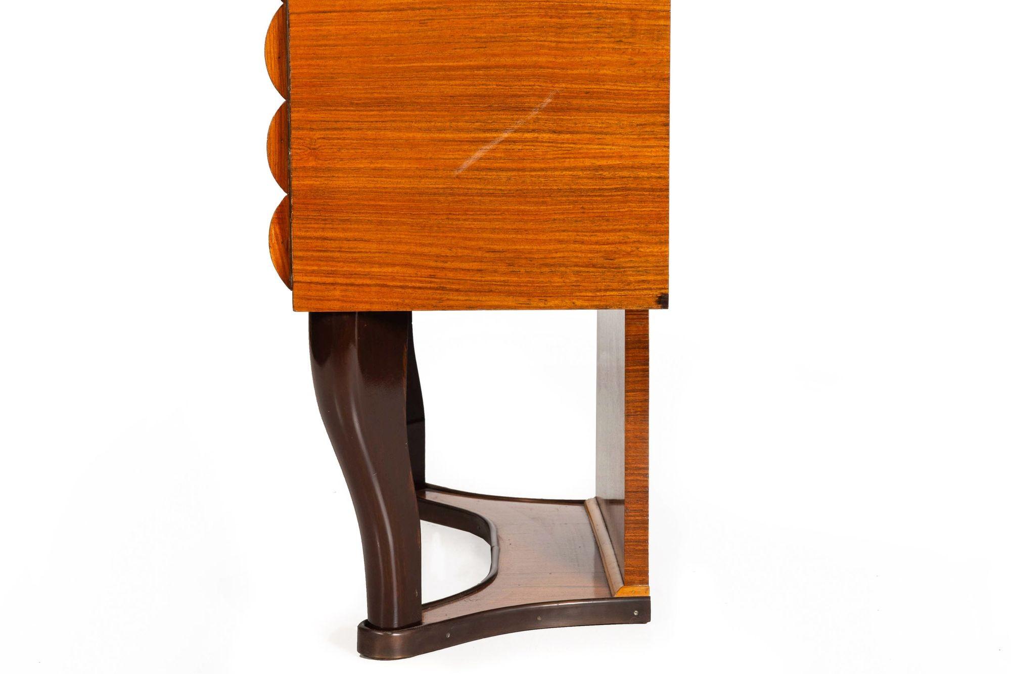Meuble de bar Art Déco moderniste italien par Michele Merighi vers 1940 en vente 4