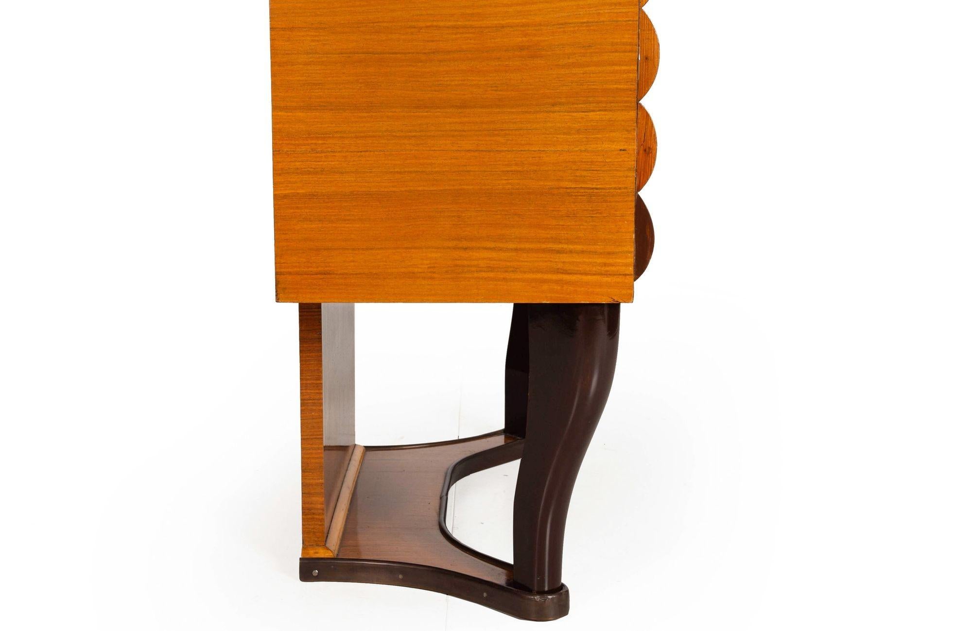 Meuble de bar Art Déco moderniste italien par Michele Merighi vers 1940 en vente 2