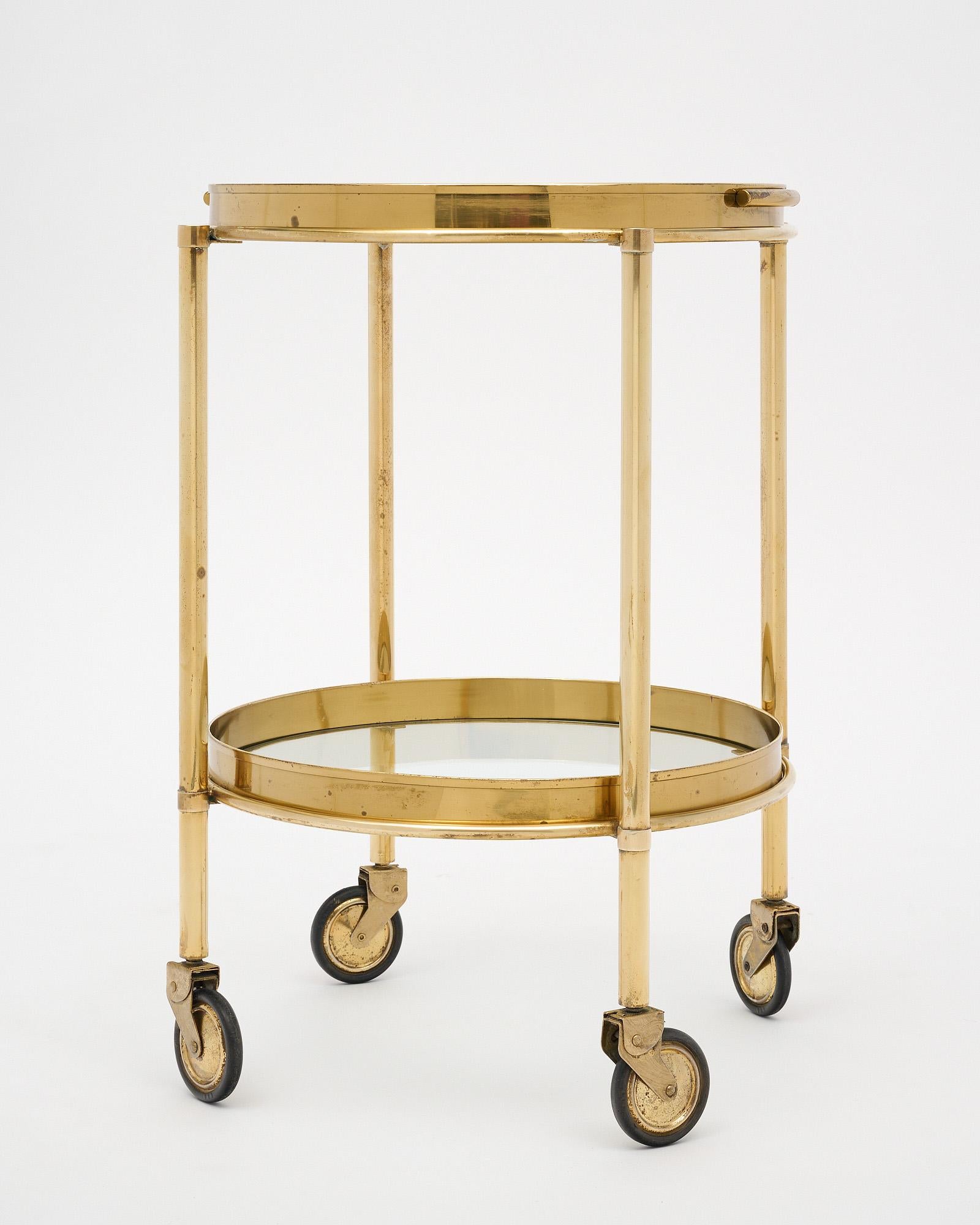 Late 20th Century Italian Modernist Bar Cart