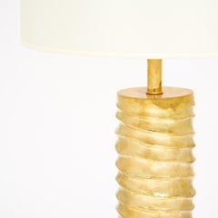 Italian Modernist Brass Lamps