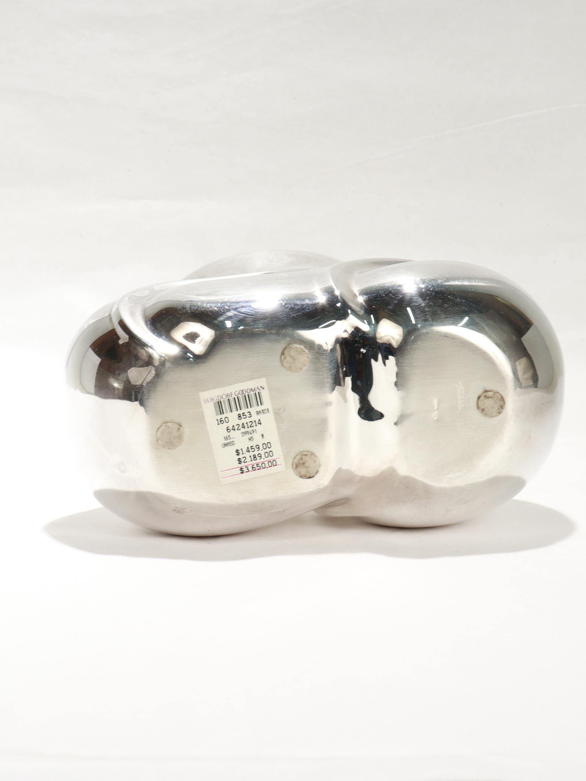 Jarra modernista italiana Calegaro de plata de ley diseñada por Fabian en venta 6
