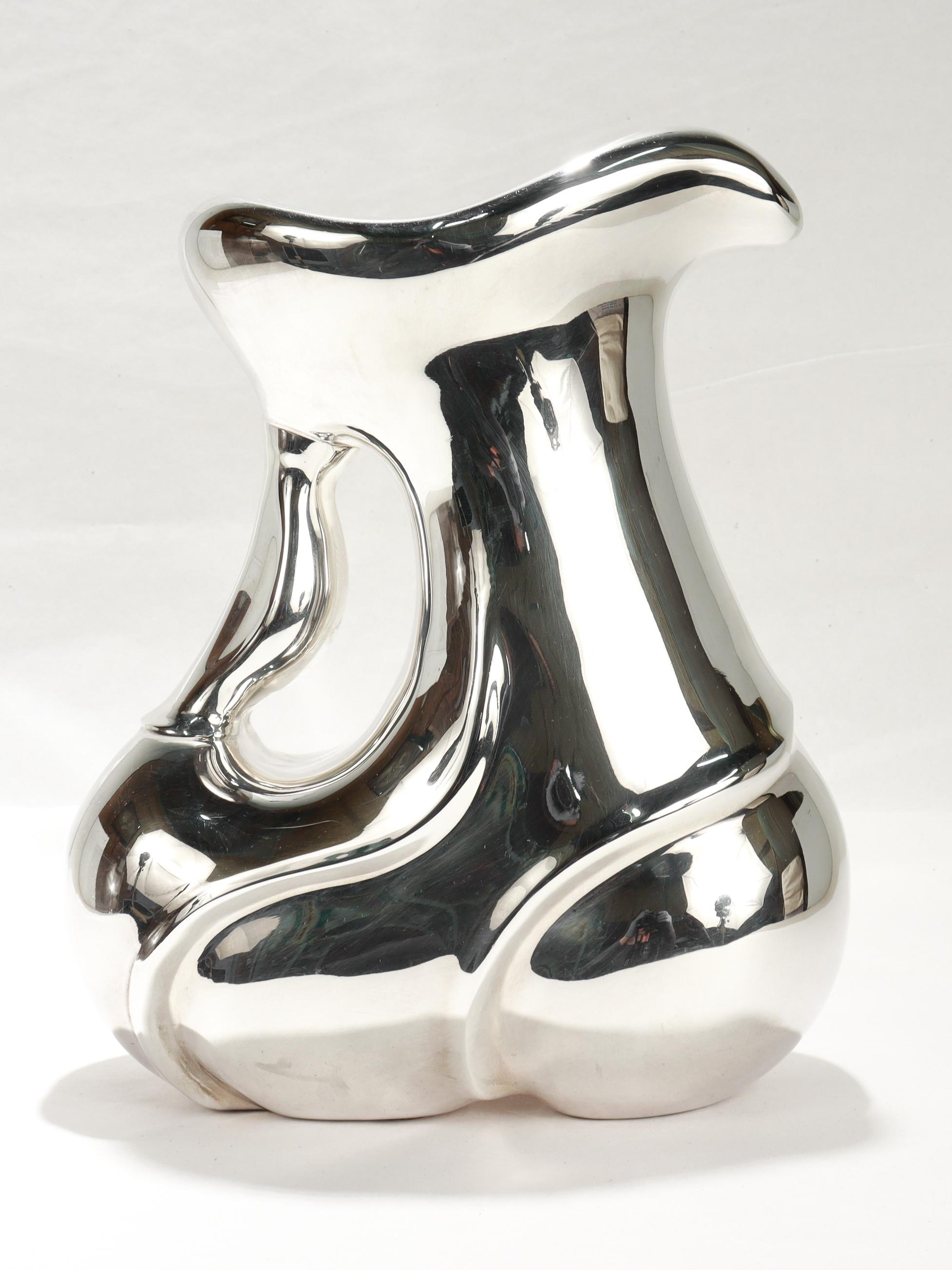 Jarra modernista italiana Calegaro de plata de ley diseñada por Fabian en Bueno estado para la venta en Philadelphia, PA