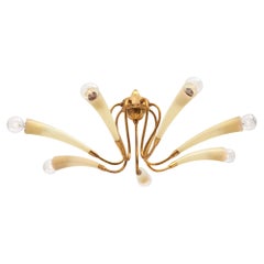 Italian Modernist Chandelier