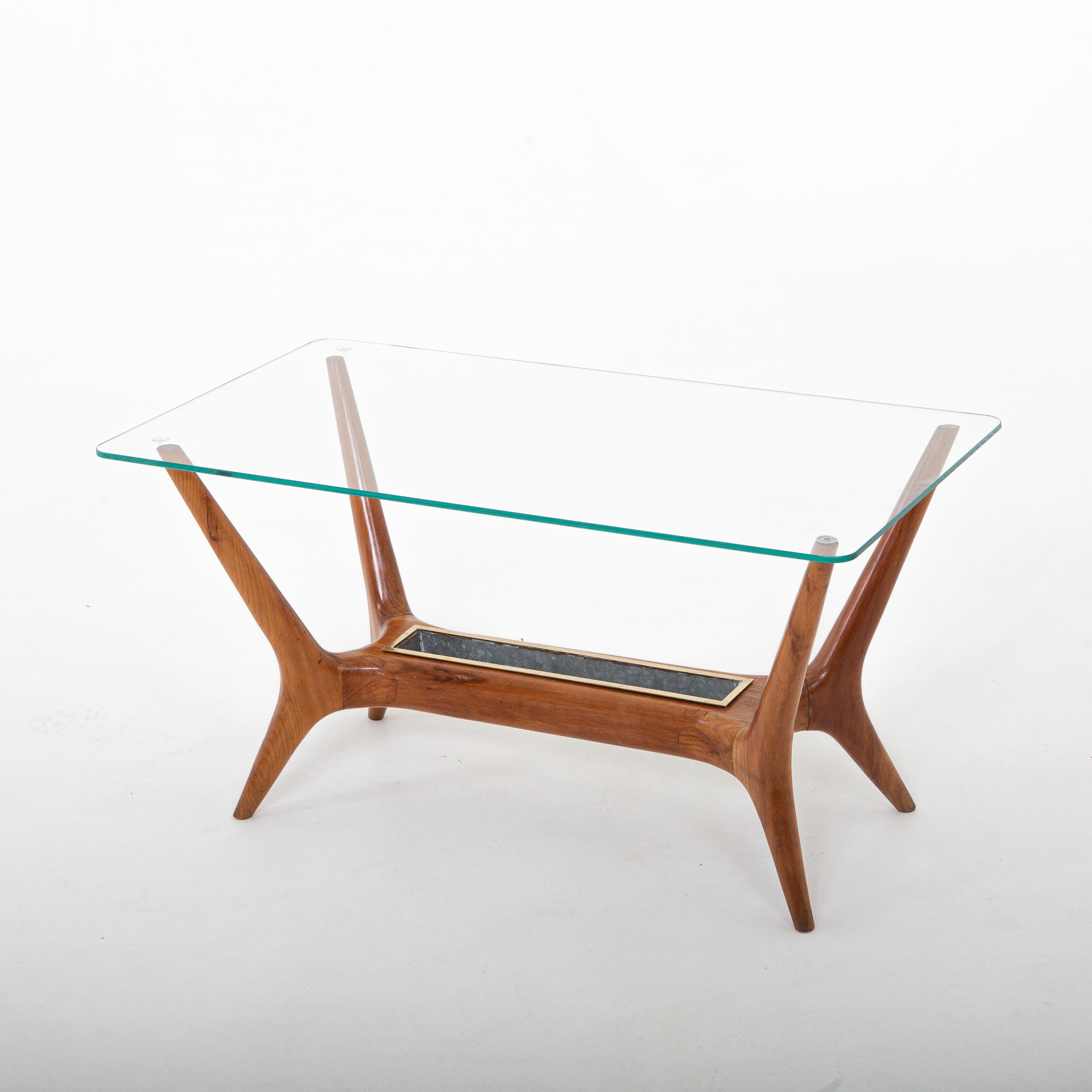 Italian Modernist Cocktail Table Attributed to Gio Ponti In Good Condition For Sale In New York, NY