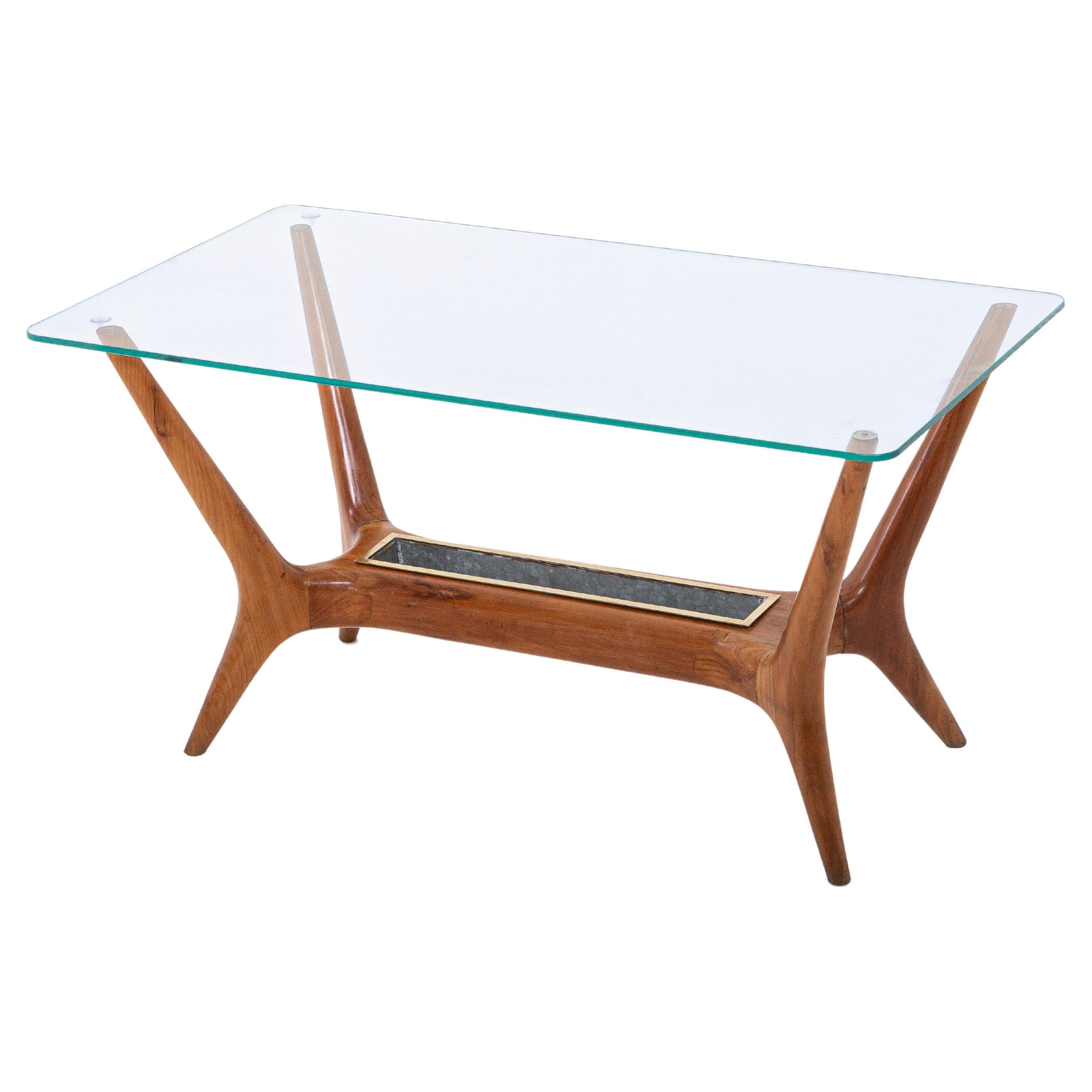 Italian Modernist Cocktail Table Attributed to Gio Ponti For Sale