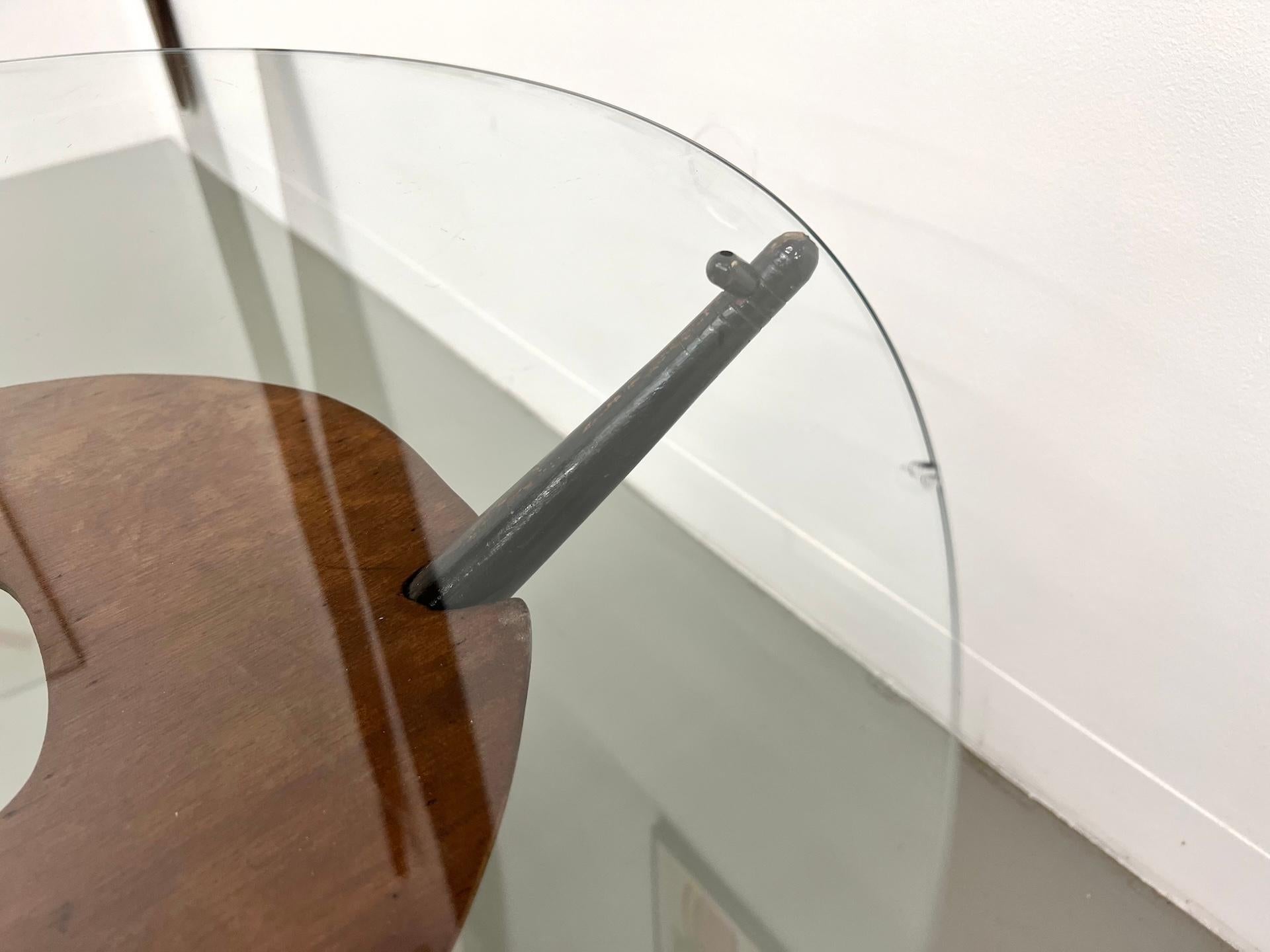 Italian modernist coffee table, 1950s. For Sale 1