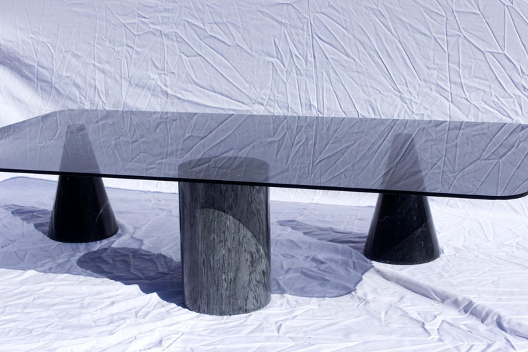Italian Modernist Coffee Table in the Style of Massimo Vignelli For ...