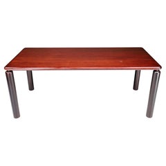 Italian Modernist Dining Table Attributed to the Style of Tobia Scarpa, 1970s