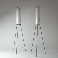 Italienische modernistische Stehleuchten, um 1960