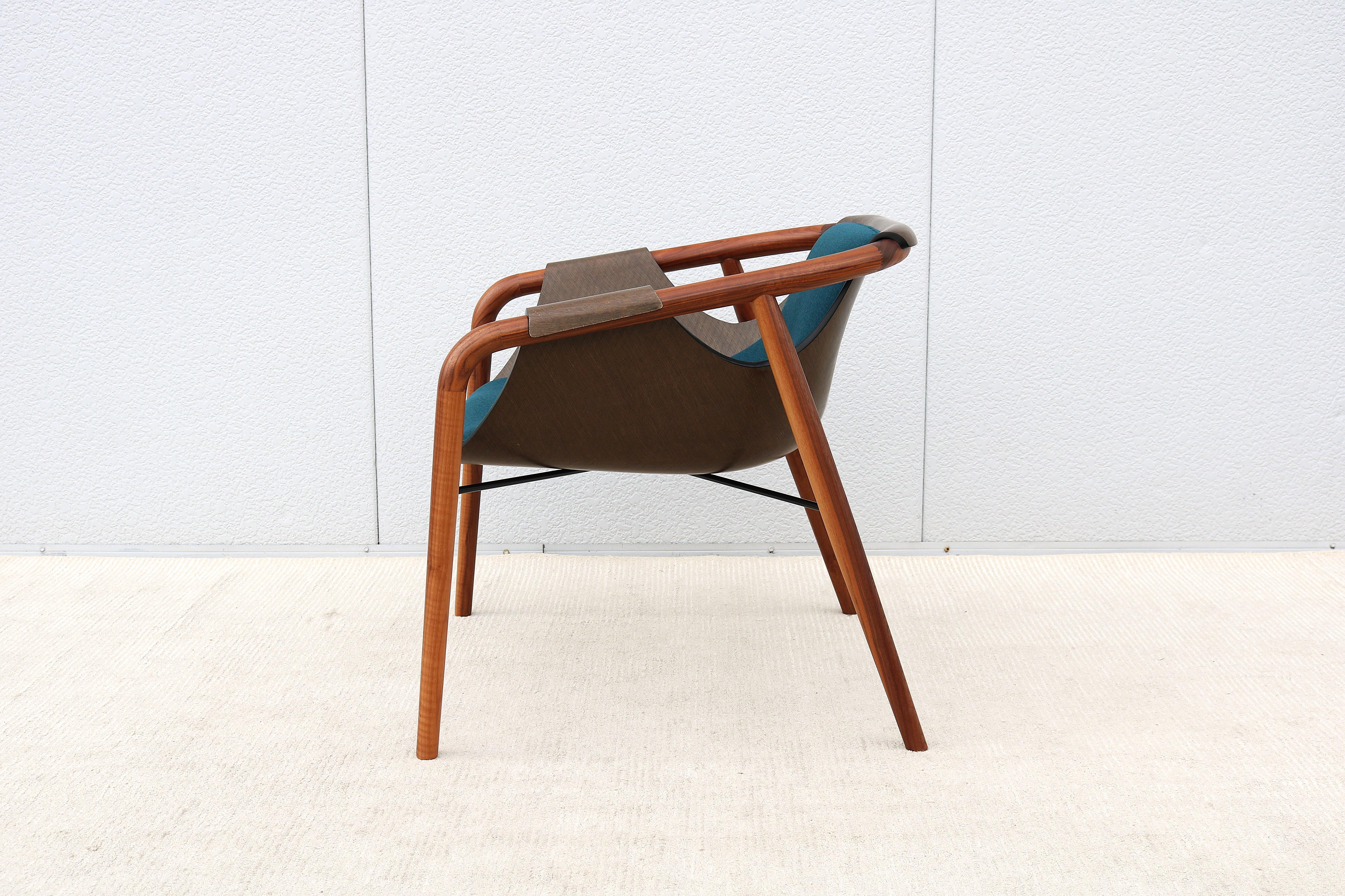 Italian Modernist Jean Philippe Nuel for Saintluc & Amura Hamac Lounge Armchair For Sale 5