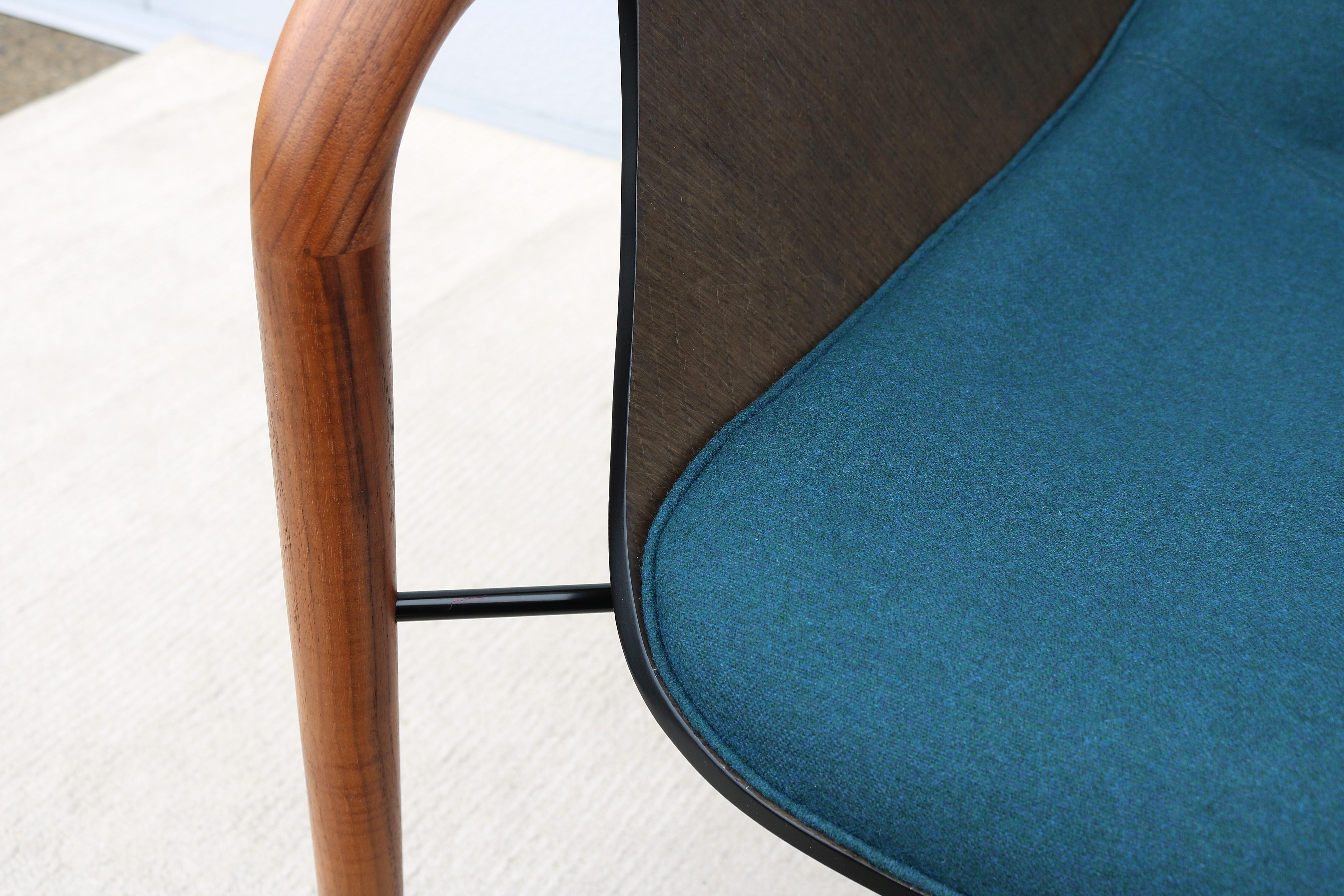 Italian Modernist Jean Philippe Nuel for Saintluc & Amura Hamac Lounge Armchair For Sale 12