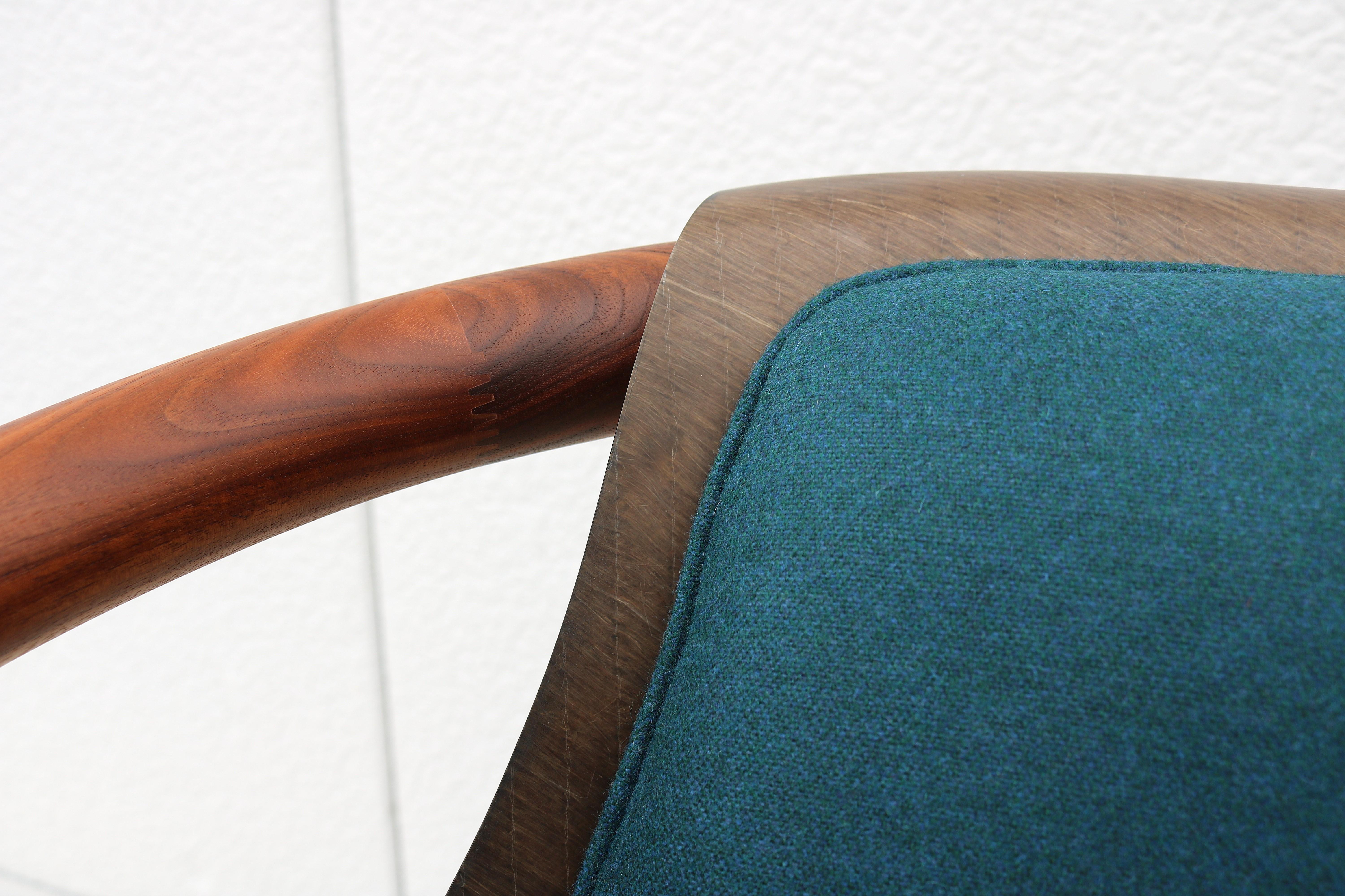 Italian Modernist Jean Philippe Nuel for Saintluc & Amura Hamac Lounge Armchair For Sale 13