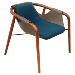 Poltrona da salotto del modernista italiano Jean Philippe Nuel per Saintluc & Amura Hamac