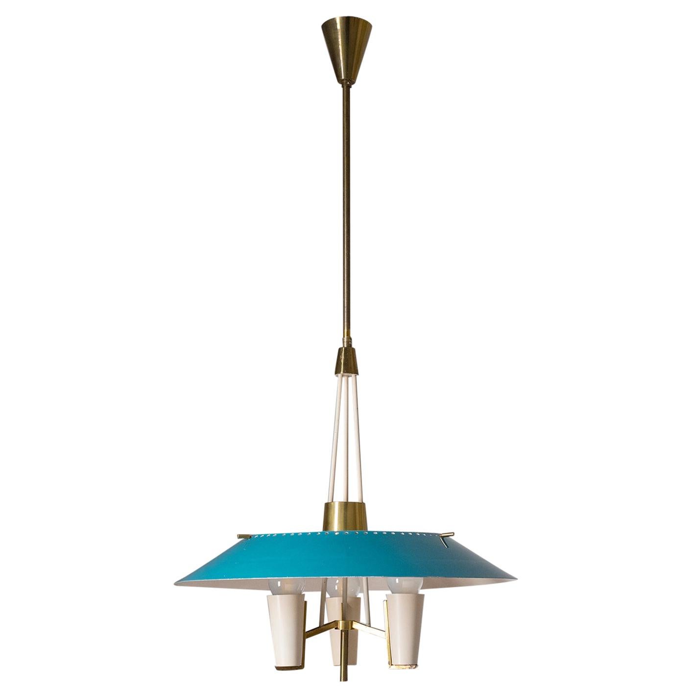 Italian Modernist Lantern, 1950s