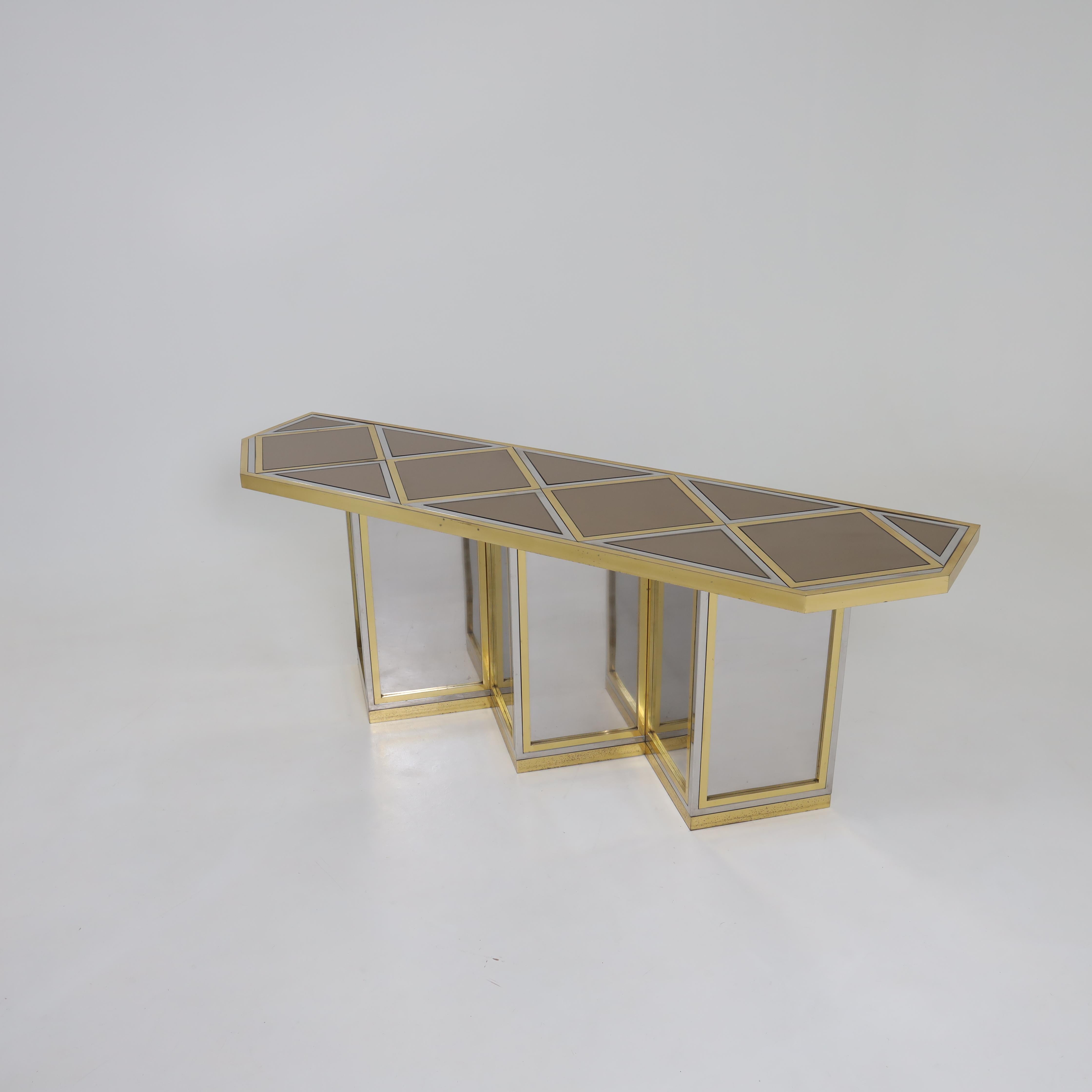 Italian Modernist Long Console For Sale 2