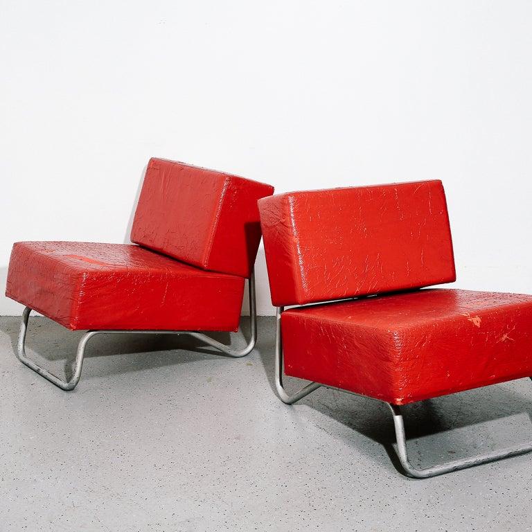 Italian Modernist Lounge Chairs 6