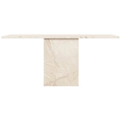 Italian Modernist Marble Console Table