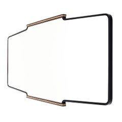 Italian Modernist Mirror by Osvaldo Borsani