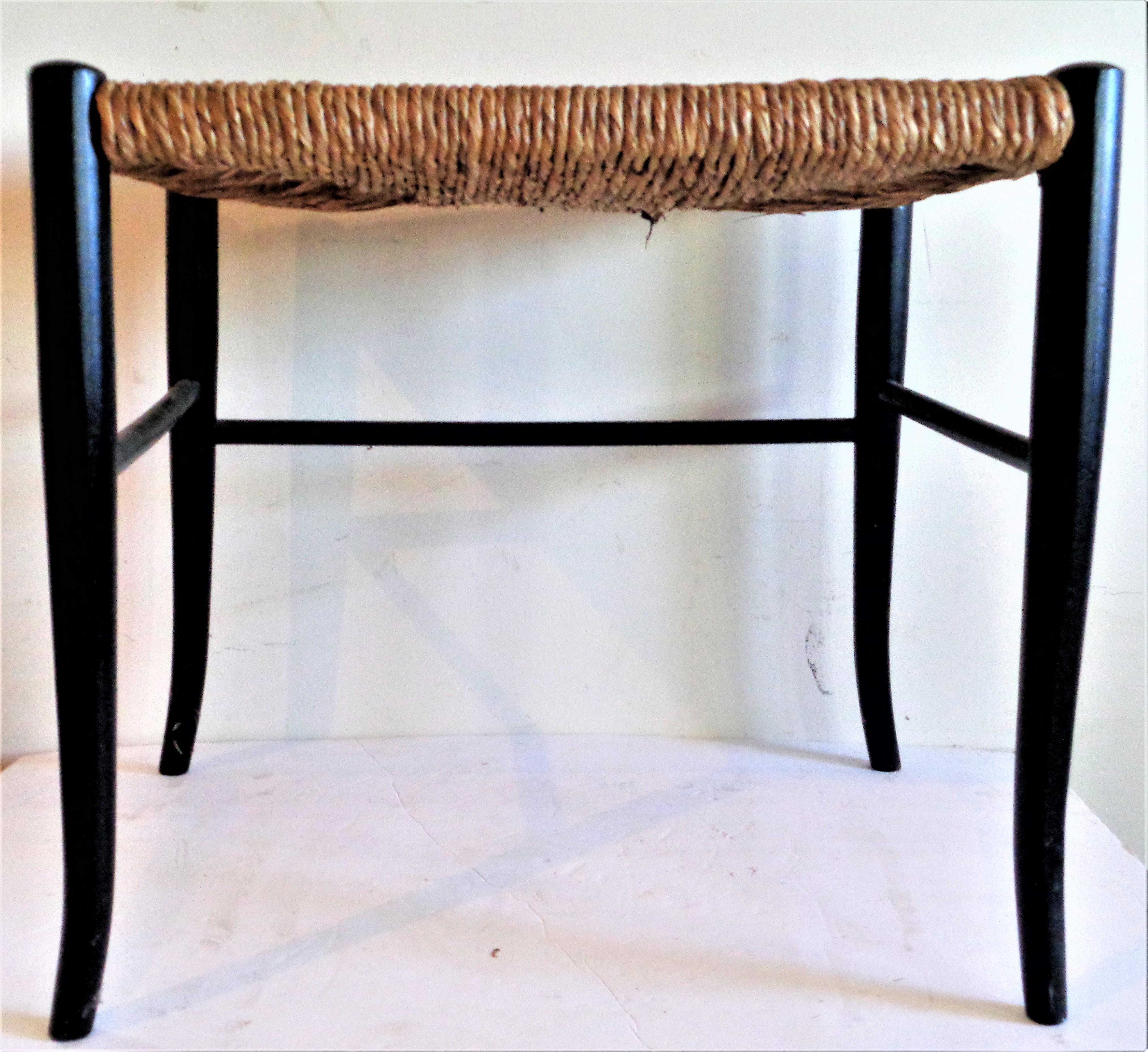 Wood Gio Ponti Style Nesting Stools, Made in Italy 1960's 