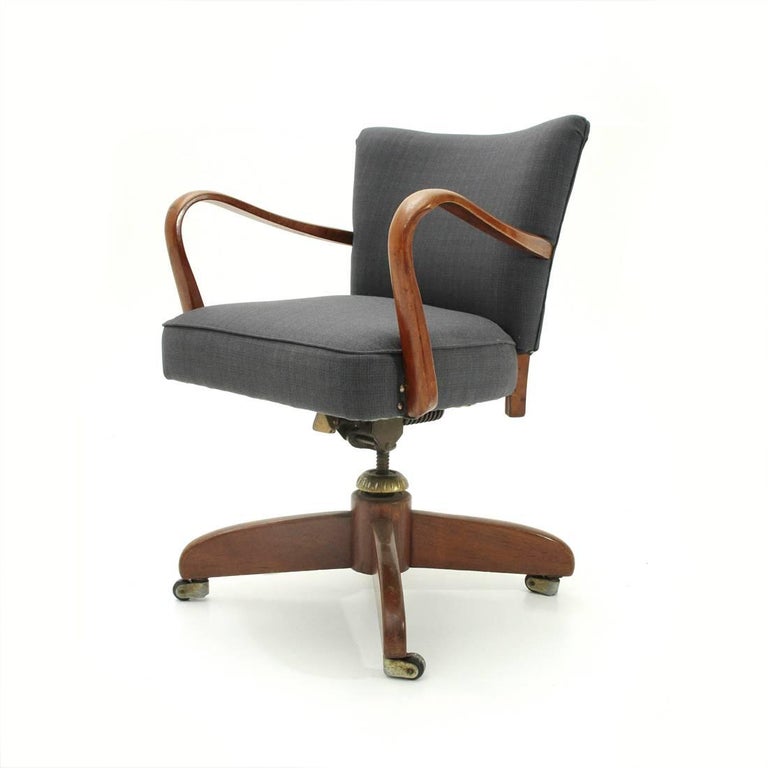 Italian Modernist Office Chair 1940s