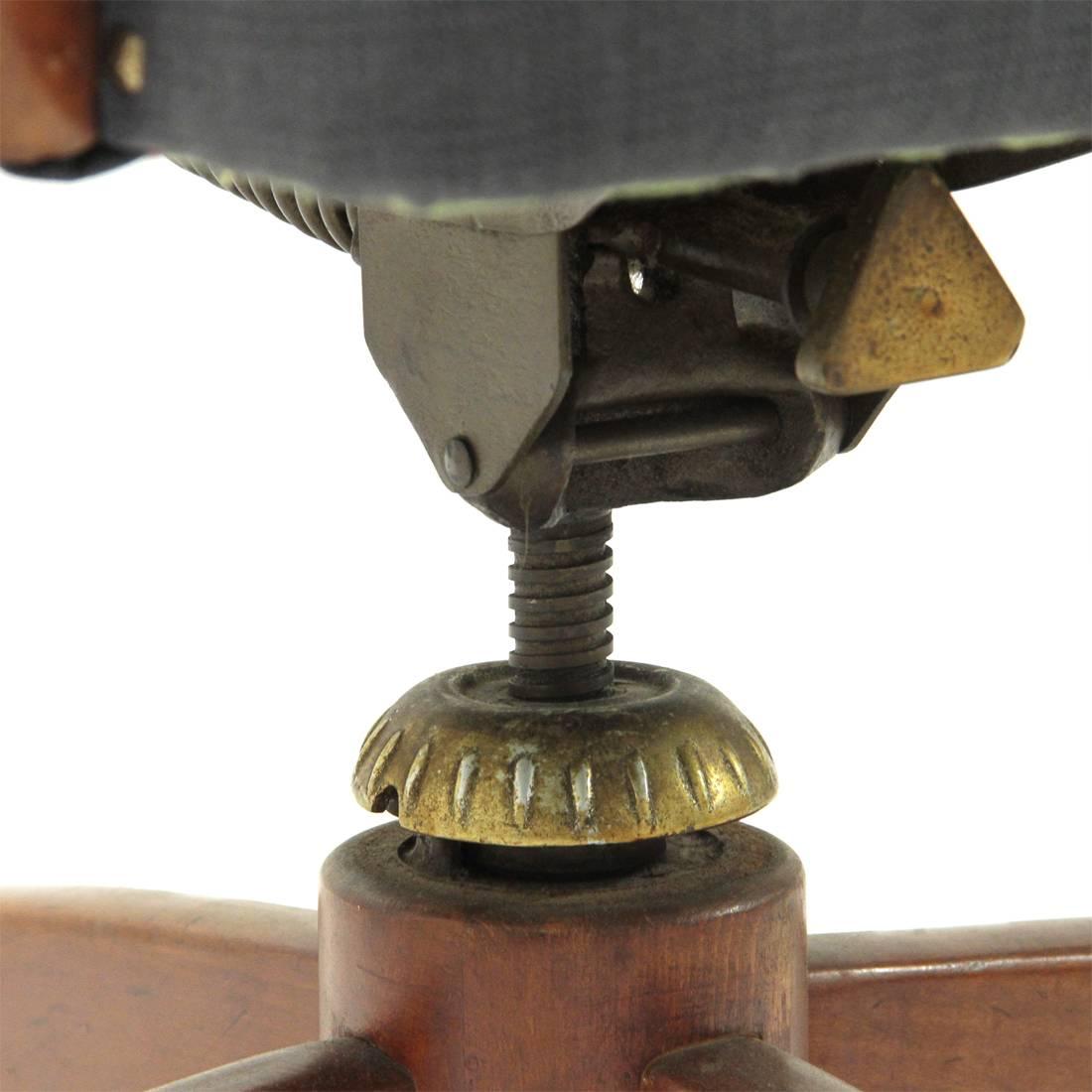 Italian Modernist Office Chair, 1940s 2