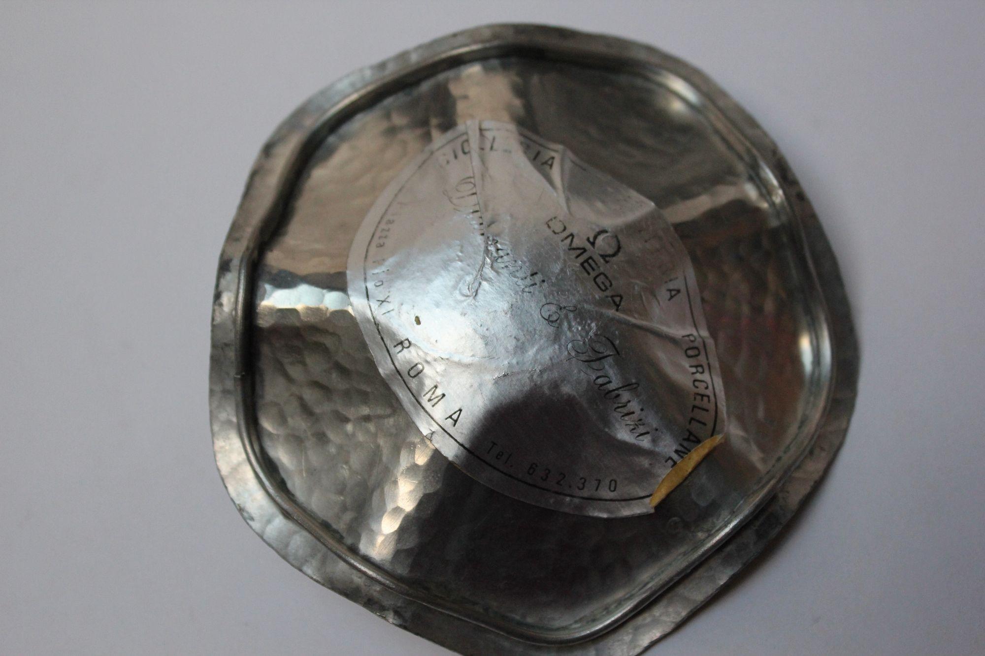 Mid-20th Century Italian Modernist Pewter 