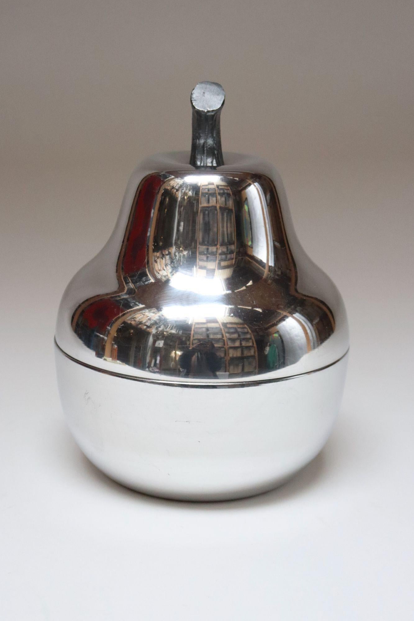 Mid-20th Century Italian Modernist Polished Aluminum 