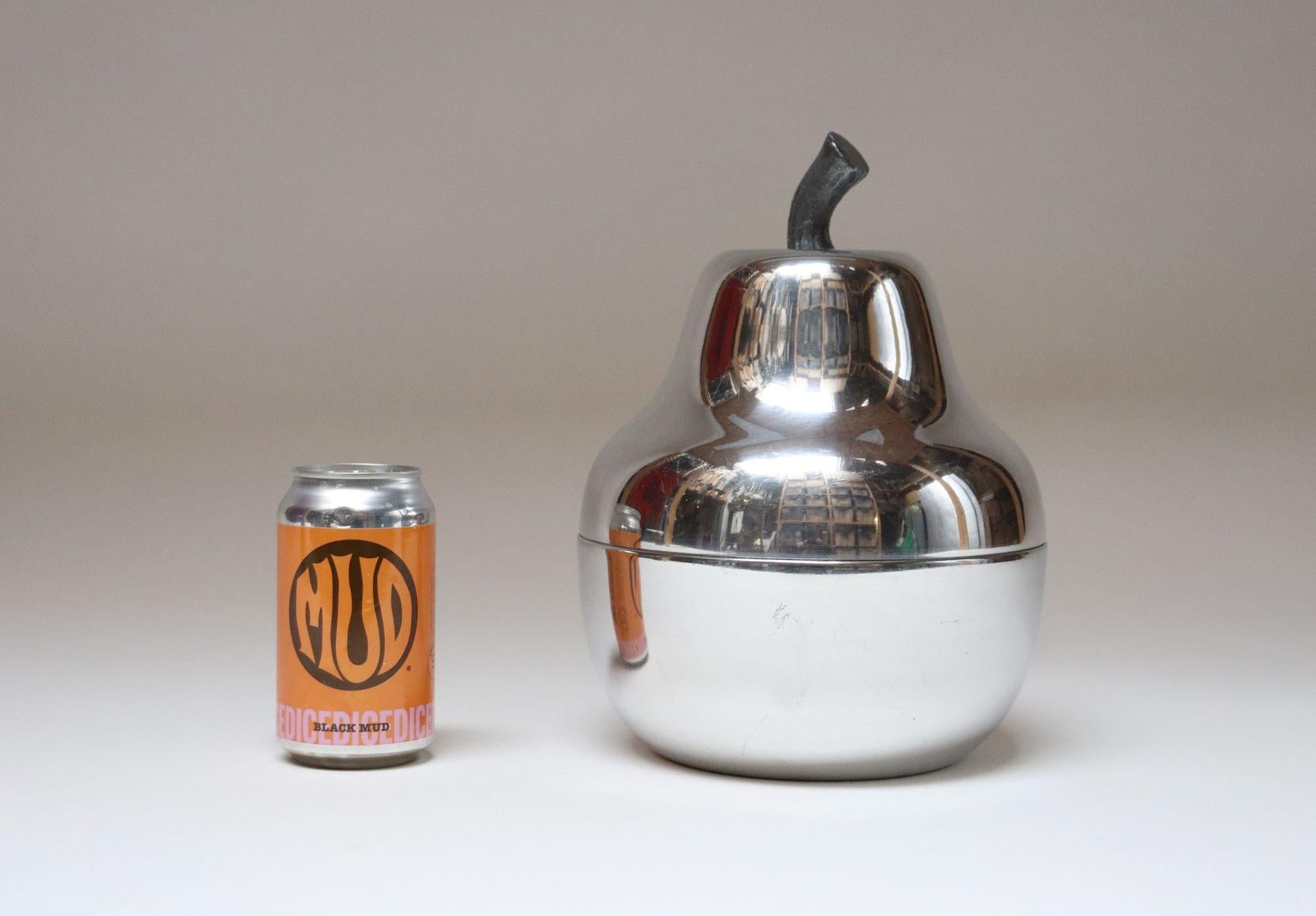 Italian Modernist Polished Aluminum 