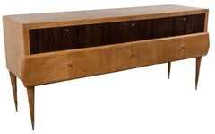 Credenza italiana modernista a sei cassetti