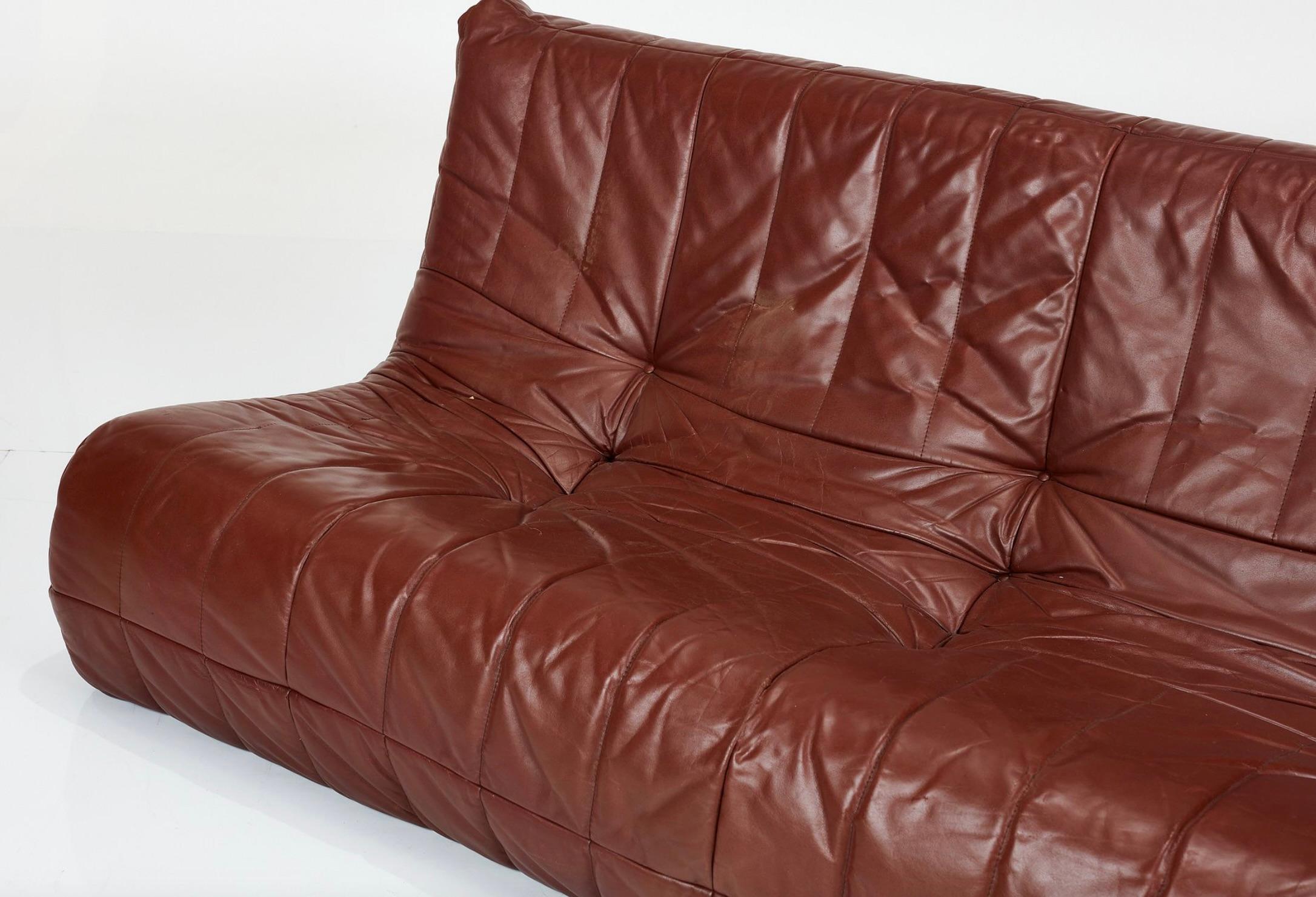 Sofa-Set im italienischen Modernismus, um 1975 im Zustand „Gut“ im Angebot in Los Angeles, CA