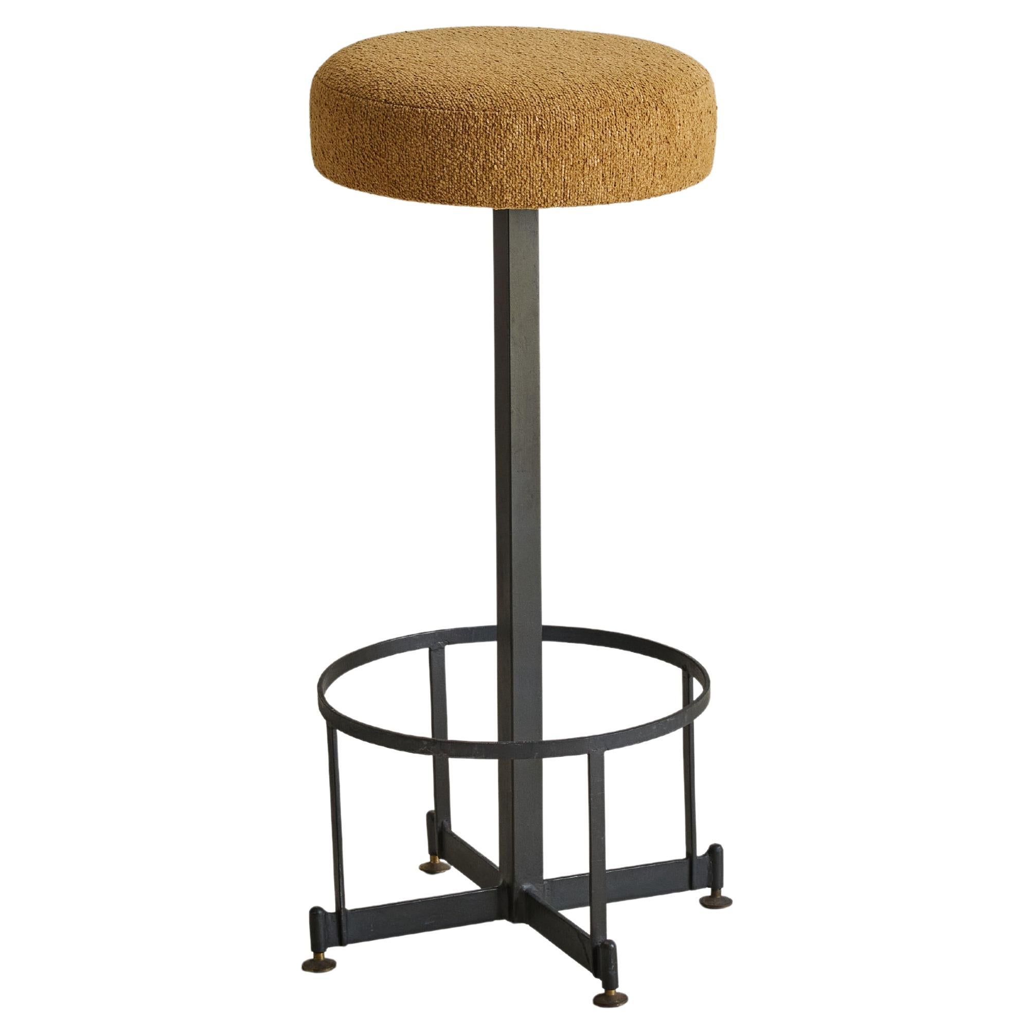 Tabouret moderniste italien dans le style d'Ignazio Gardella, années 1960 - 2 disponibles en vente